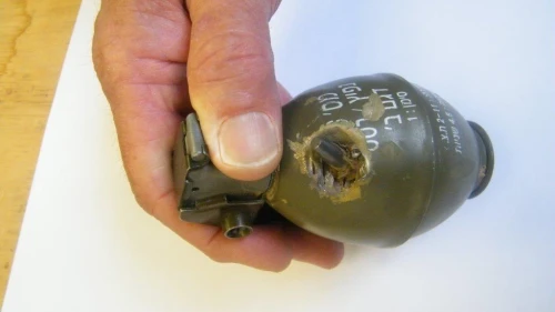 Elbit Systems safe grenade. Credit: Courtesy.