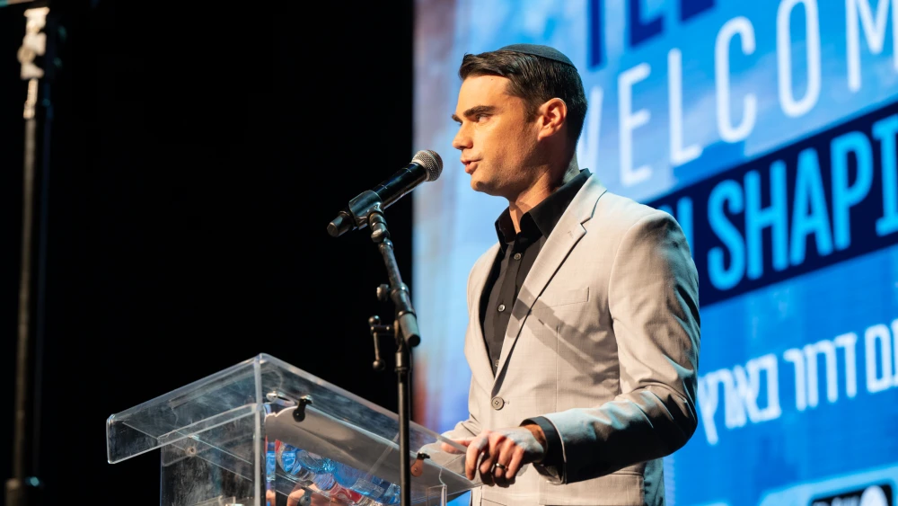 American political commentator Ben Shapiro at the International Conservatism event in Tel Aviv on July 20, 2022. Photo by Nadav Cohen Yonatan/GoLive.