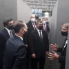 Israeli Foreign Minister Gabi Ashkenazi (center), United Arab Emirates Foreign MInister Sheikh Abdullah bin Zayed bin Sultan Al Nahyan (left) and German Foreign MInister Heiko Maas (second from left) visit the Memorial to the Murdered Jews of Europe in Berlin, Germany, on Oct. 6, 2020. Source: Twitter.