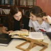 women studying the Torah
