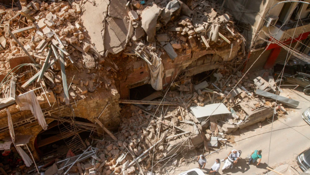 Beirut, Damage After Explosion