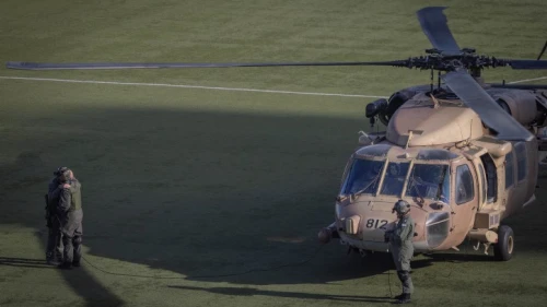An Israeli soldier wounded in Gaza, is brought to Shaarei Tzedek hospital in Jerusalem, Nov. 13, 2023. Photo by Chaim Goldberg/Flash90.