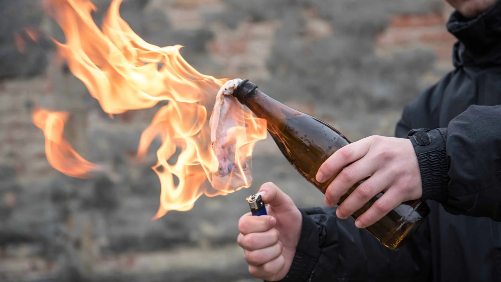 Molotov cocktail