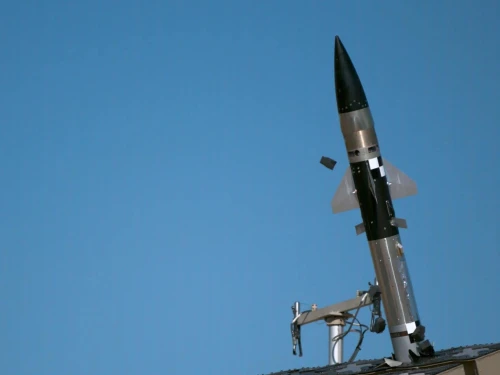 An Israeli Iron Dome interceptor