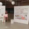 The “One City and Two Nations" exhibit on display at the Technion's Faculty of Architecture and Town Planning, June 2024. Credit: Im TIrtzu.