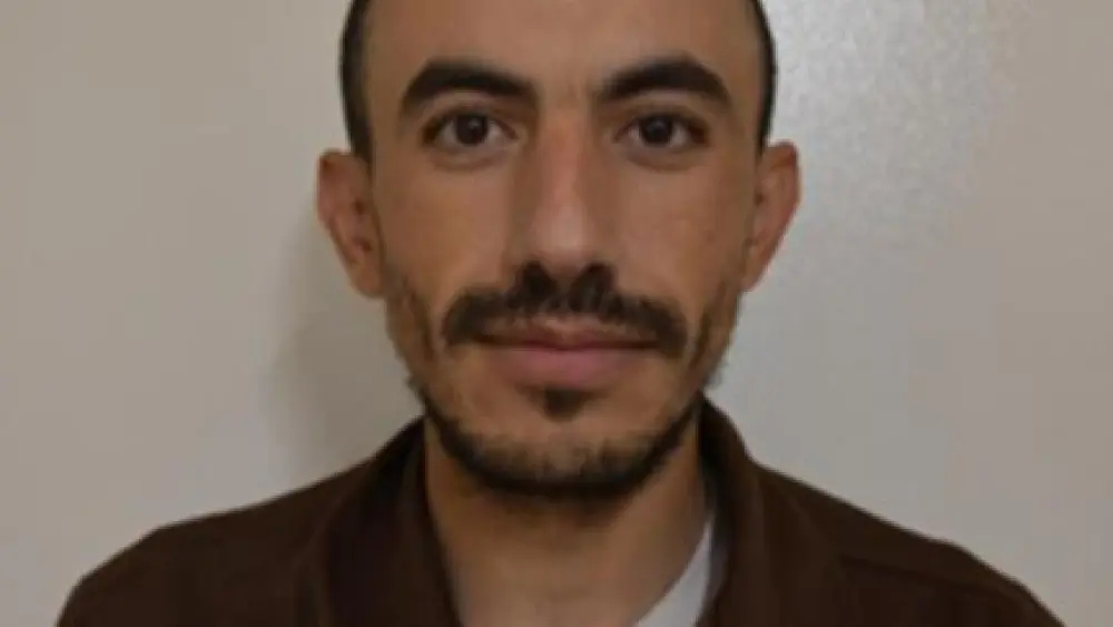 Hasin Biari, 30, an Israeli citizen with family in the Gaza Strip, was indicted on Dec. 16, 2021 for severe security offenses. He is charged with spying for the Hamas terrorist organization. Credit: Israel Security Agency.