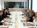 European Union foreign policy chief Kaja Kallas meets Israeli hostage families, Jan. 14, 2024. Credit: European Union External Action Service.