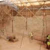 A 2,800-year-old dam wall discovered in Jerusalem's City of David. Credit: Emil Aladjem, Israel Antiquities Authority.