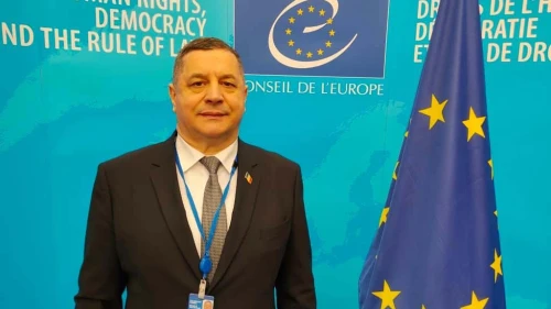 MP Ion Groza, chairman of the Moldovan Israel Allies Caucus. Credit: Courtesy.