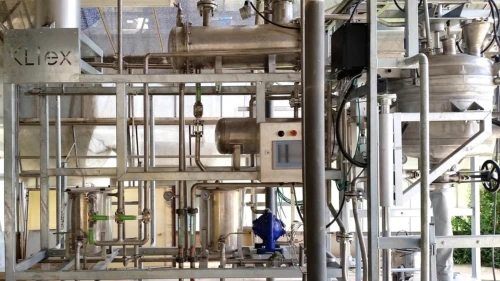 The pilot PTE installation for cleaning polluted soil, sludge or sediment. Credit: Courtesy of Israel21c.