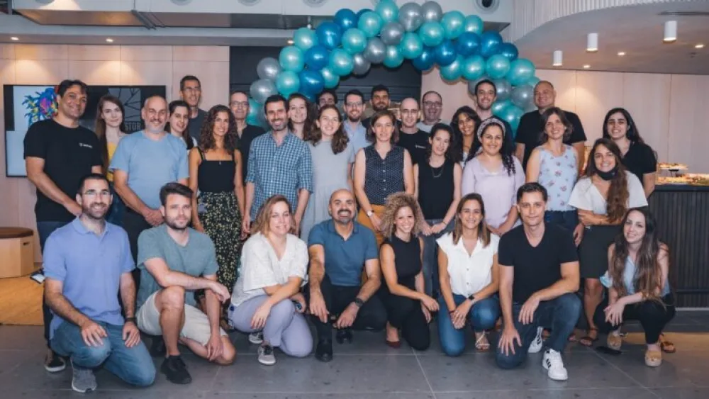 Immunai’s Tel Aviv team. Photo by Eliad Golan.