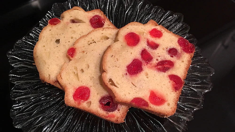 Glacé Cherry Loaf. Credit: Ethel G. Hofman.