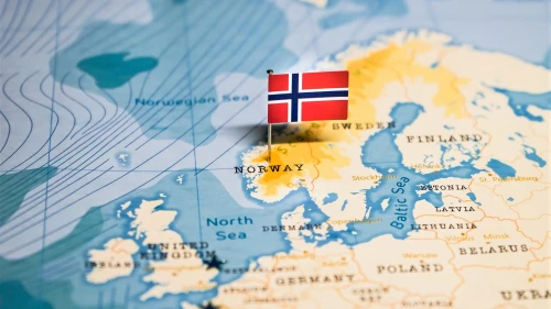 Map of Norway. Credit: hyotographics/Shutterstock.