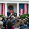Judge Amy Coney Barrett delivers remarks after U.S. President Donald Trump announced her as his nominee for the Supreme Court, in the Rose Garden of the White House on Sept. 26, 2020. Credit: Andrea Hanks/The White House.