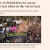 A screenshot of the open letter that 36 members of the Board of Deputies of British Jews published in The Financial Times on April 17, 2025.