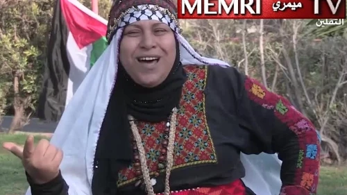Gaza activist Maryam Abu Moussa. (MEMRI)