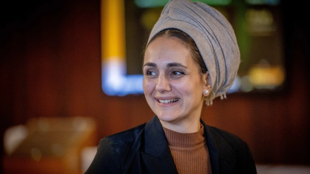 Knesset Member for the Otzma Yehudit Party Limor Son Har Melech, Nov. 14, 2022. Photo by Yonatan Sindel/Flash90.