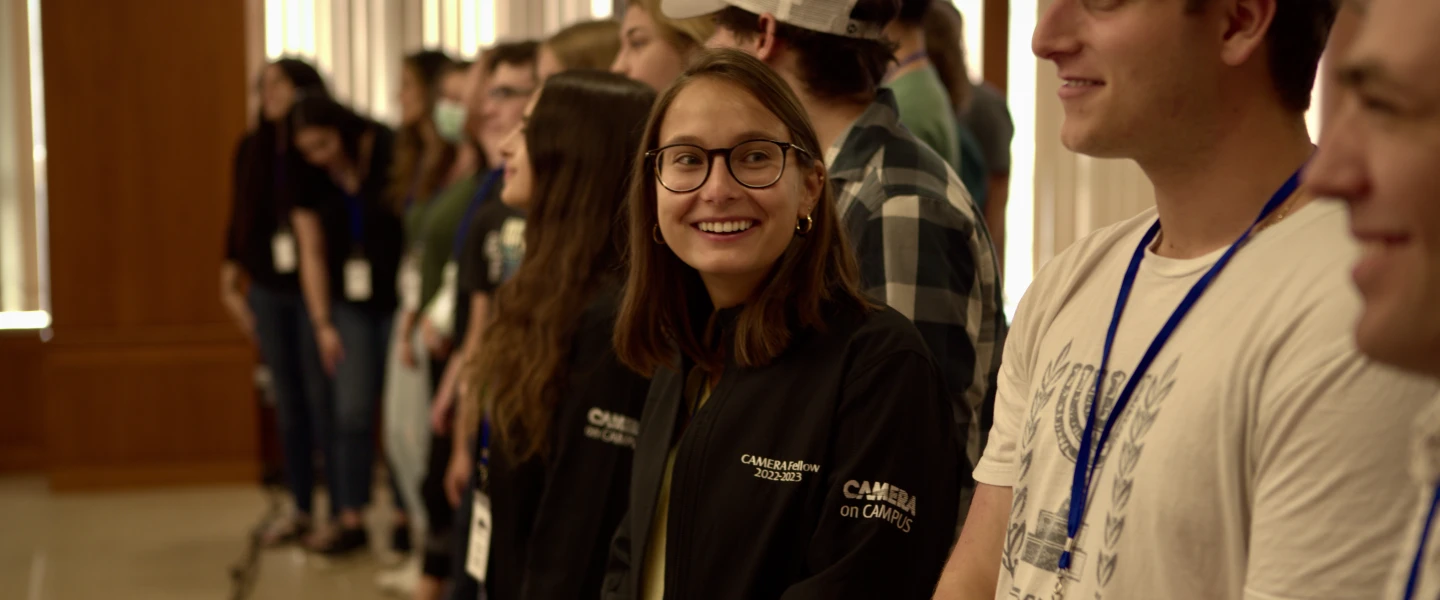 Students at CAMERA's International Student Leadership Conference in Boston, July-August 2022. Courtesy: CAMERA.