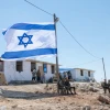 The then-unauthorized Israeli outpost of Evyatar before its evacuation as part of a deal with the government, July 2, 2021. Photo by Sraya Diamant/Flash90.