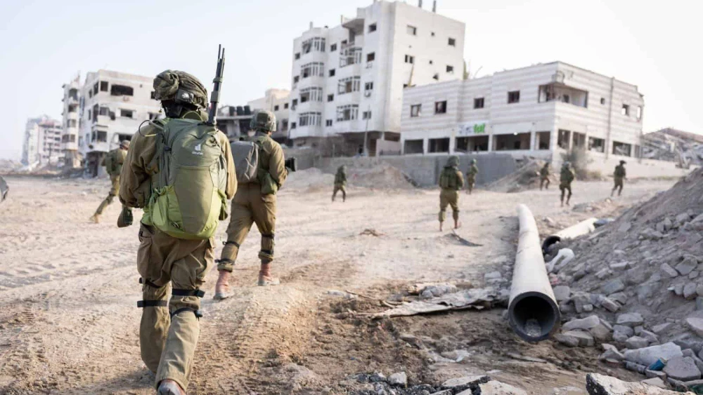 Israeli forces during Gaza ground operations, Jan. 11, 2024. Credit: IDF.