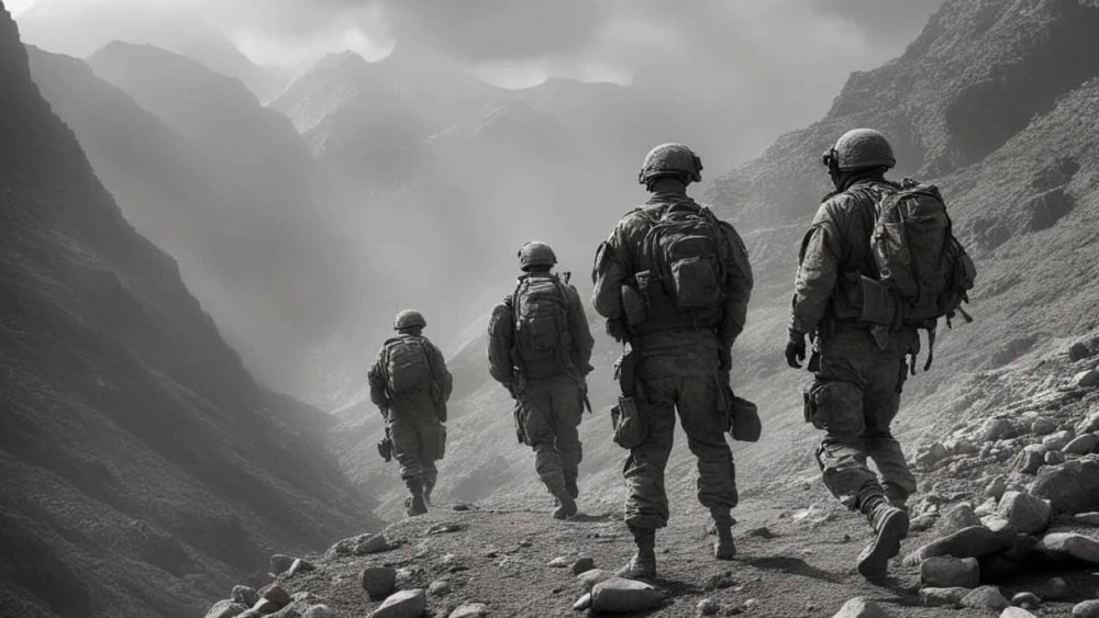 An illustrative image of American soldiers in Afghanistan. Source: DeepAI.