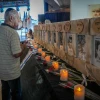 Family, friends and army officers attend a memorial ceremony for the Avivim school bus bombing, marking 54 years, at a hotel in the northern Israeli city of Tiberias, May 22, 2024. Photo by Ayal Margolin/Flash90.