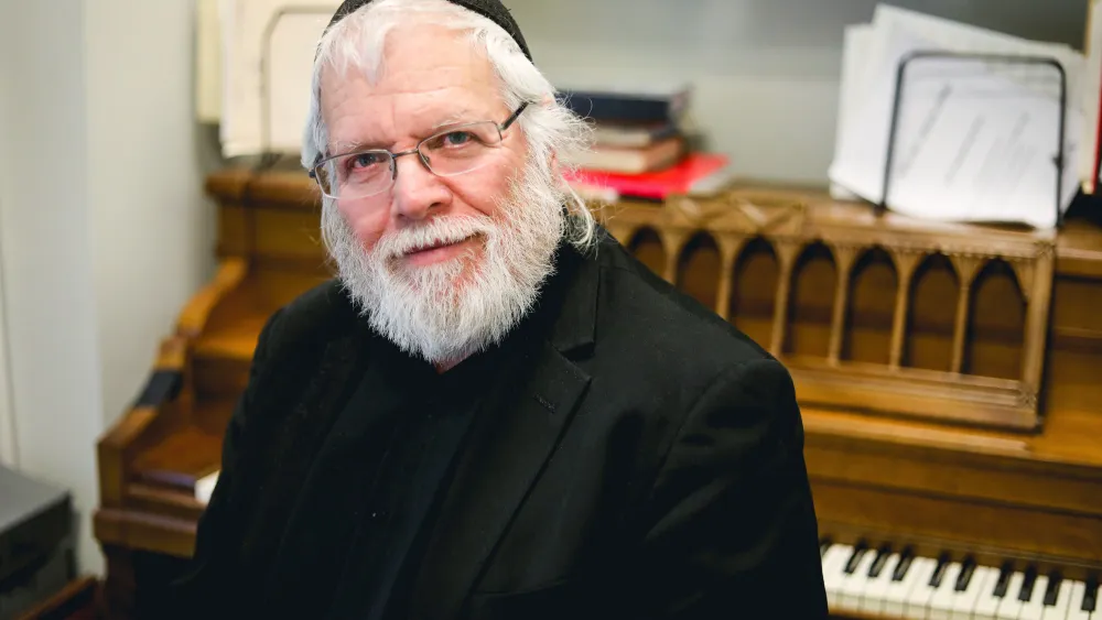 Zalmen Mlotek, artistic director of the National Yiddish Theatre Folksbiene. Credit: National Yiddish Theatre Folksbiene.