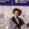 Redi Thlabi, a journalist, producer, author and former radio presenter, May 22, 2017. Credit: Public Domain/U.S. Embassy South Africa/U.S. State Department via Wikimedia Commons.