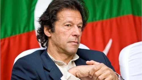 Imran Khan, the current prime minister of Pakistan and former captain of the Pakistan cricket team. Credit: Wikimedia Commons.
