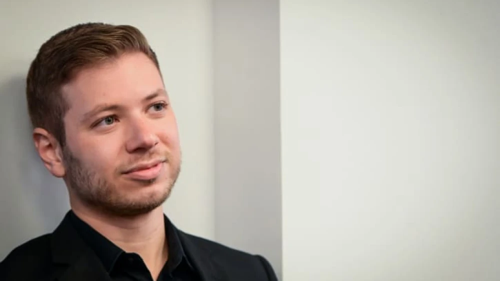 Yair Netanyahu, son of Israeli Prime Minister Benjamin Netanyahu, in Tel Aviv, Nov. 29, 2022. Photo by Avshalom Sassoni/Flash90.