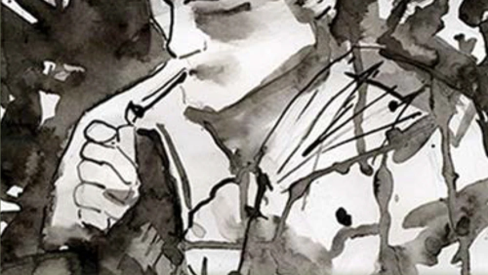 The cover of "This Year in Jerusalem," Jeffrey F. Barken's first published book. Credit: Banjo Press; cover art by Diana Muller.