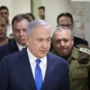 Israel Defense Forces’ Chief of Staff Gadi Eizenkot and Israeli Prime Minister Benjamin Netanyahu arrive to a press conference at the Kirya government headquarters in Tel Aviv on Dec. 4, 2018. Photo by Noam Revkin Fenton/Flash90.