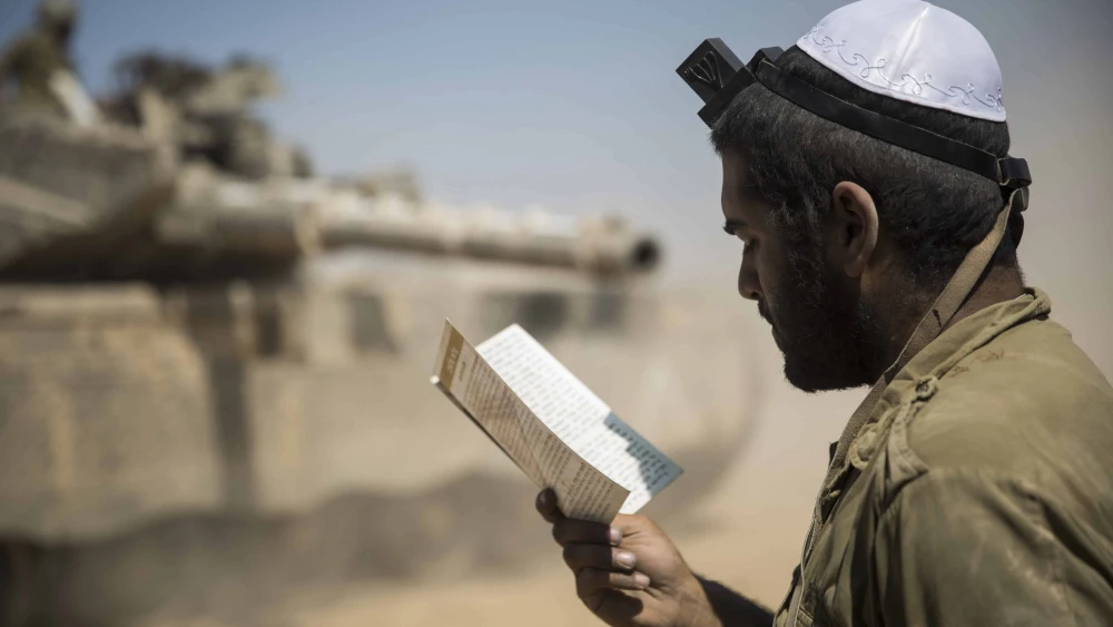 IDF Soldier at Prayer