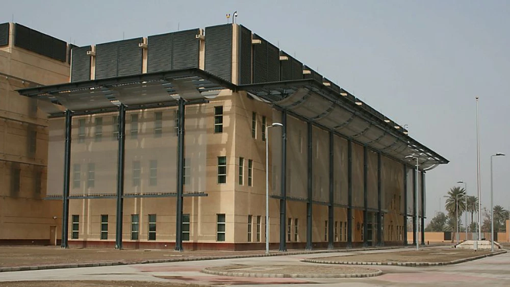 The U.S. embassy in Baghdad. Credit: The U.S. Department of State via Wikimedia Commons.