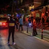 Israeli security forces at the scene of a stabbing attack in Tel Aviv, Jan. 21, 2025. Photo by Itai Ron/Flash90.