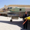 Defense Minister Israel Katz visiting the Ramon Air Force Base, 30 miles south of Beersheva, July 27, 2025. Photo by Ariel Hermoni/Ministry of Defense.