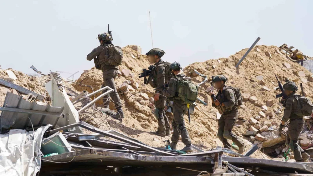 Troops from the IDF's 98th Division operating in Jabalia, the northern Gaza Strip, May 2024. Credit: Israel Defense Forces.