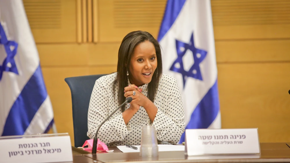 Knesset member and Minister of Immigrant Absorption Pnina Tamano-Shata. Photo by Yonit Schiller.
