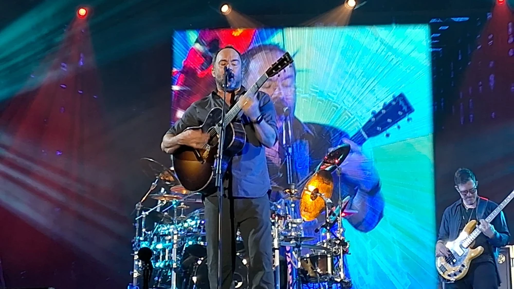Dave Matthews Band during a performance at the Best of Blues and Rock Festival, held at the Parque do Ibirapuera in São Paulo, Brazil, on June 7, 2025. Credit: FotografoWallacyFerrari via Wikimedia Commons.