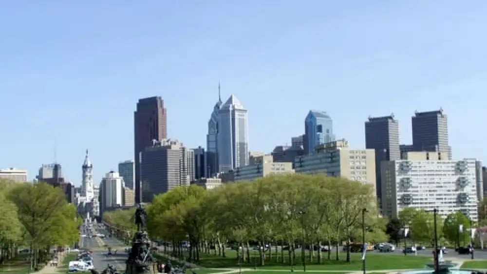 Click photo to download. Caption: The skyline of Philadelphia, a city where Israel is closing its consulate. Credit: Jeffrey M. Vinocur via Wikimedia Commons.