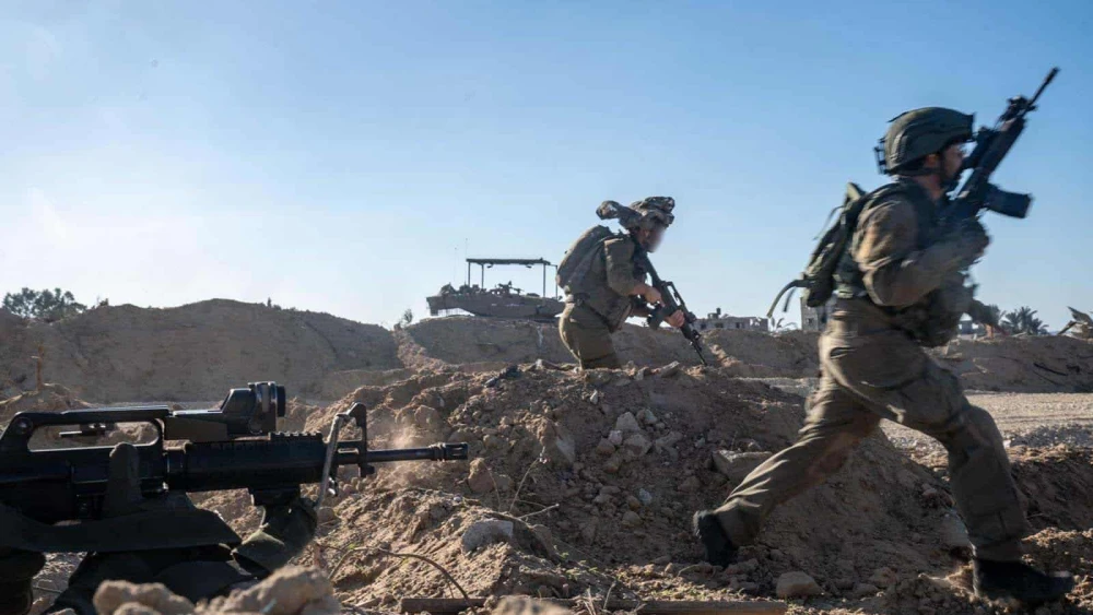 Israeli forces during Gaza ground operations, Jan. 9, 2024. Credit: IDF.
