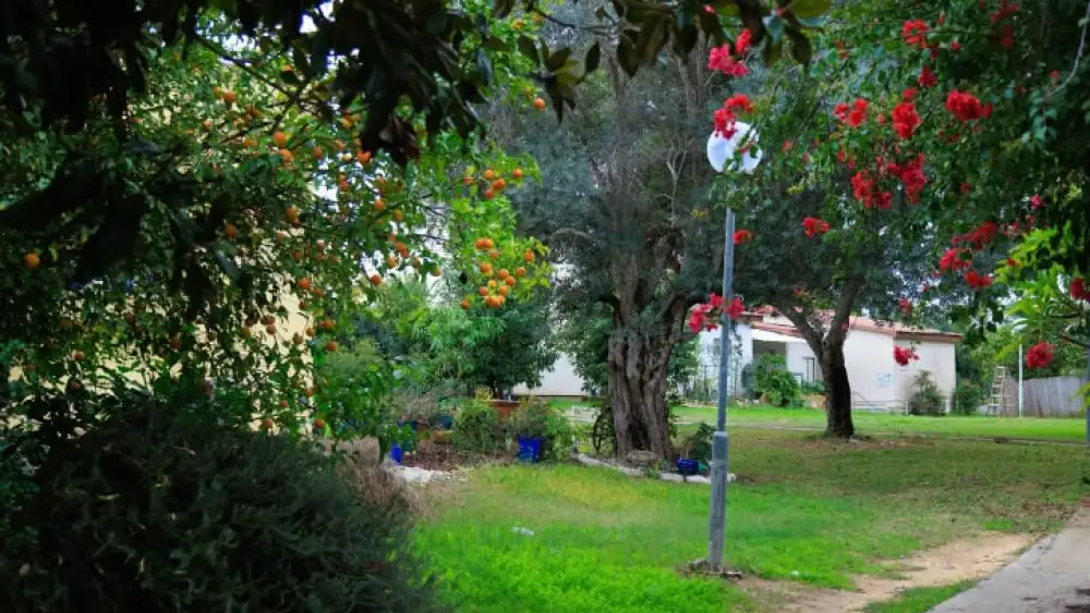 View of kibbutz kfar Aza on January 03, 2024. Photo by Moshe Shai/FLASH90 *** Local Caption *** ????? ??? ??? ????? ?????? ????? ???? ???