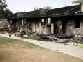 Kfar Aza Destruction