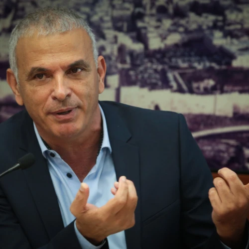 Israeli Finance Minister Moshe Kahlon holds a press conference at the Finance Ministry in Jerusalem, Sept. 23, 2019. Photo by Flash90.