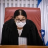 Supreme Court Chief Justice Esther Hayut at the Supreme Court in Jerusalem on May 27, 2021. Photo by Yonatan Sindel/Flash90.