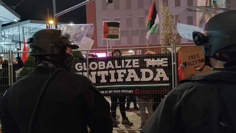 Pro-Palestinian Protest at JNF Conference in Denver