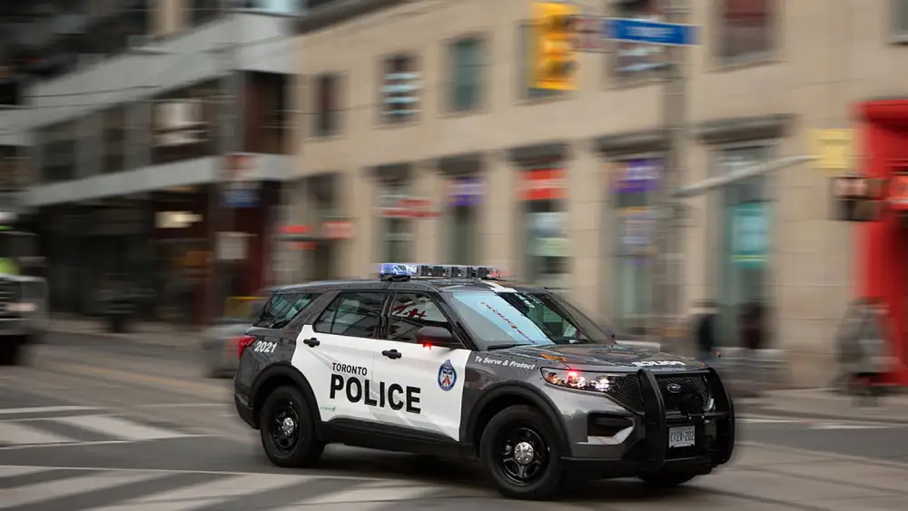 Toronto Police Car