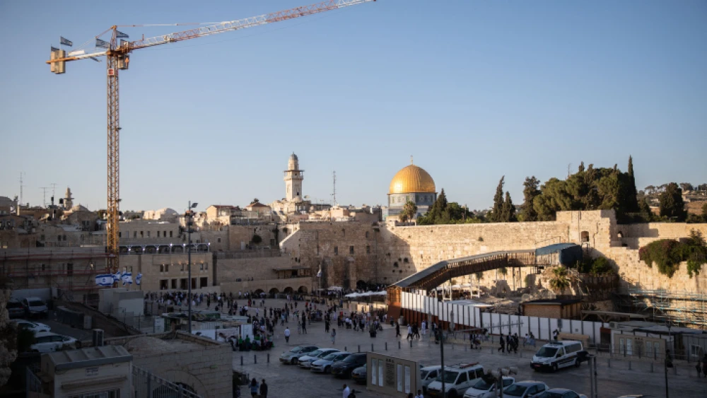 View of the Western Wall Plaza in Jerusalem's Old City, on July 18, 2019. Photo by Hadas Parush/Flash90.
