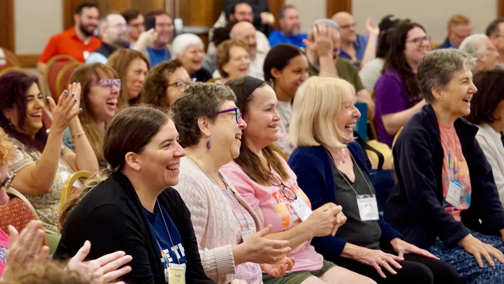 NAJCF attendees enjoying a workshop- Zamir Choral Foundation.