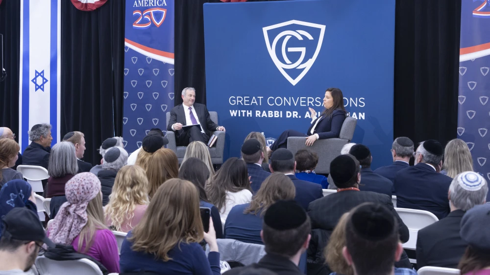 Rep. Elise Stefanik appears at Yeshiva University’s Great Conversations with Rabbi Dr. Ari Berman
